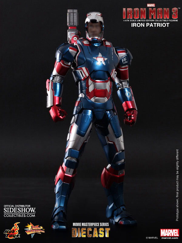 Iron Patriot Movie Masterpiece Iron Man 3 Hot Toys - Anime Figuren günstig kaufen