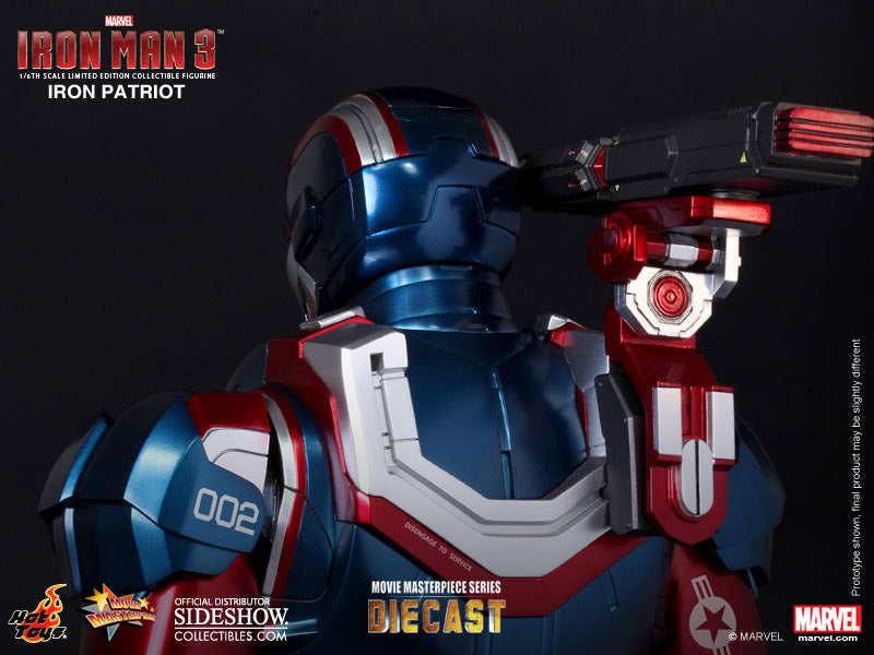 Iron Patriot Movie Masterpiece Iron Man 3 Hot Toys - Anime Figuren günstig kaufen
