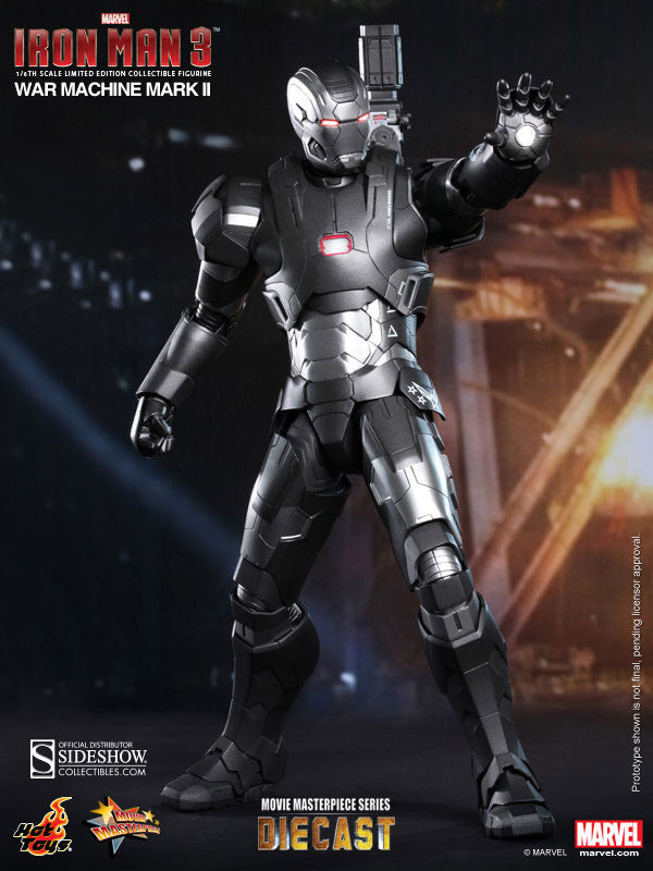 War Machine Mark II Iron Man 3 MMS Diecast Hot Toys