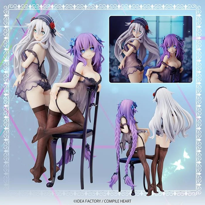 Purple Heart & Black Heart - Babydoll Ver. - Flare