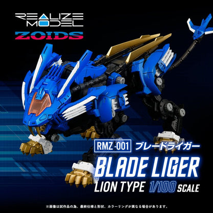 Zoids Plastic Model Kit RMZ-001 Blade Liger (Reproduction) - Anime Figuren günstig kaufen