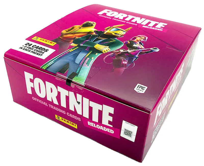 Fortnite Reloaded Trading Cards - Fatpack Box mit 10 Packs