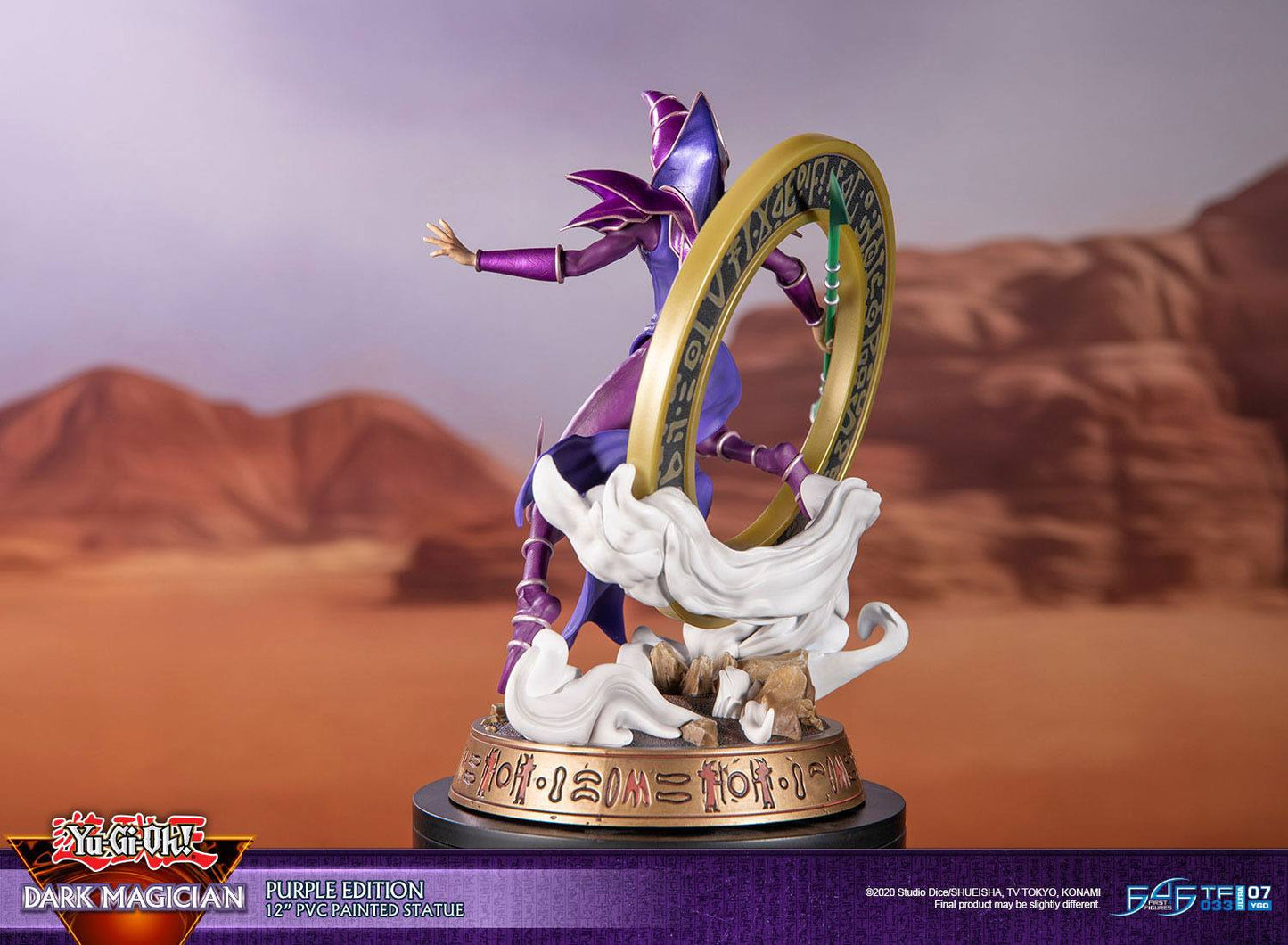 Dark Magician Purple Version First 4 Figures