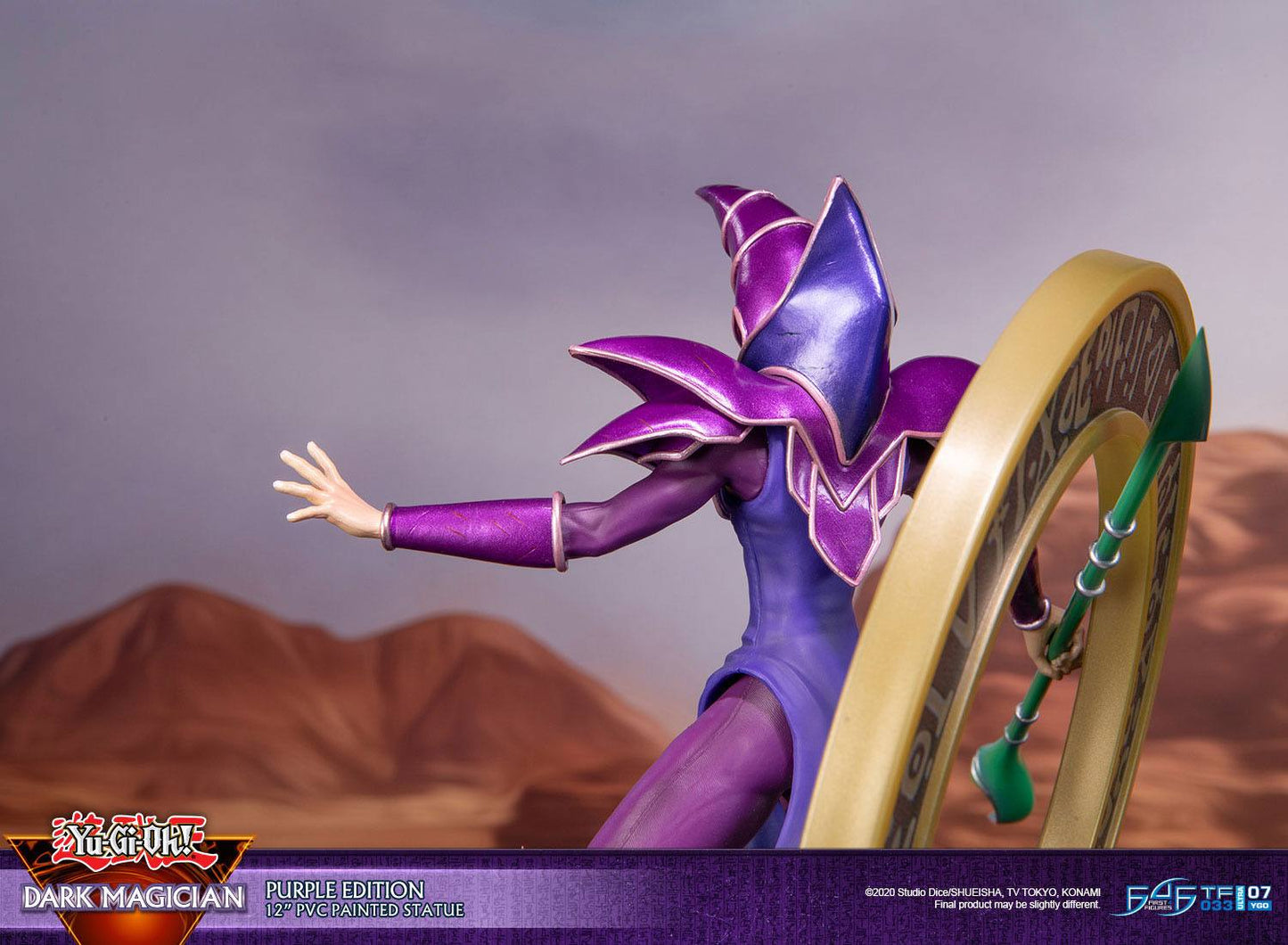 Dark Magician Purple Version First 4 Figures