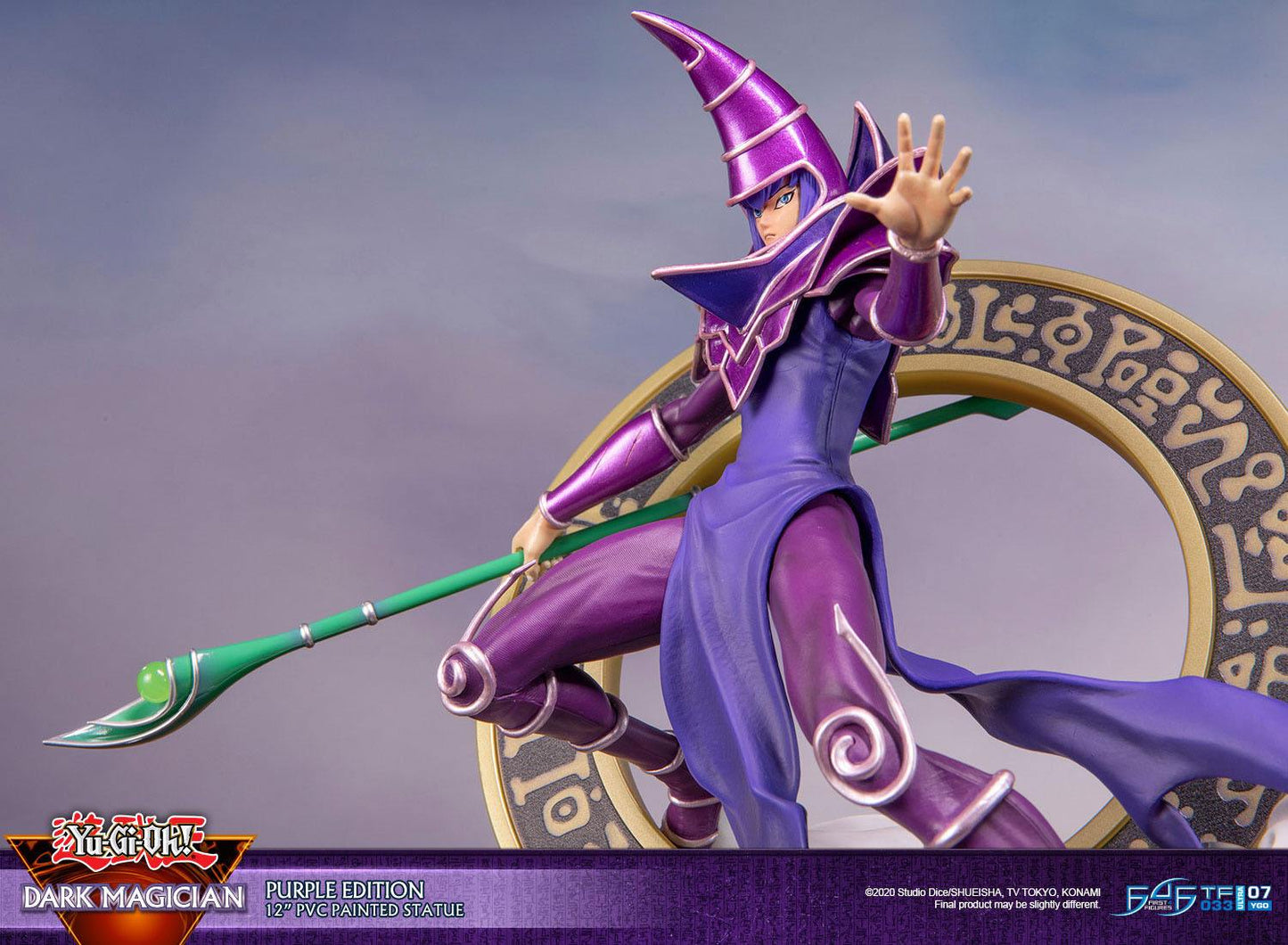 Dark Magician Purple Version First 4 Figures