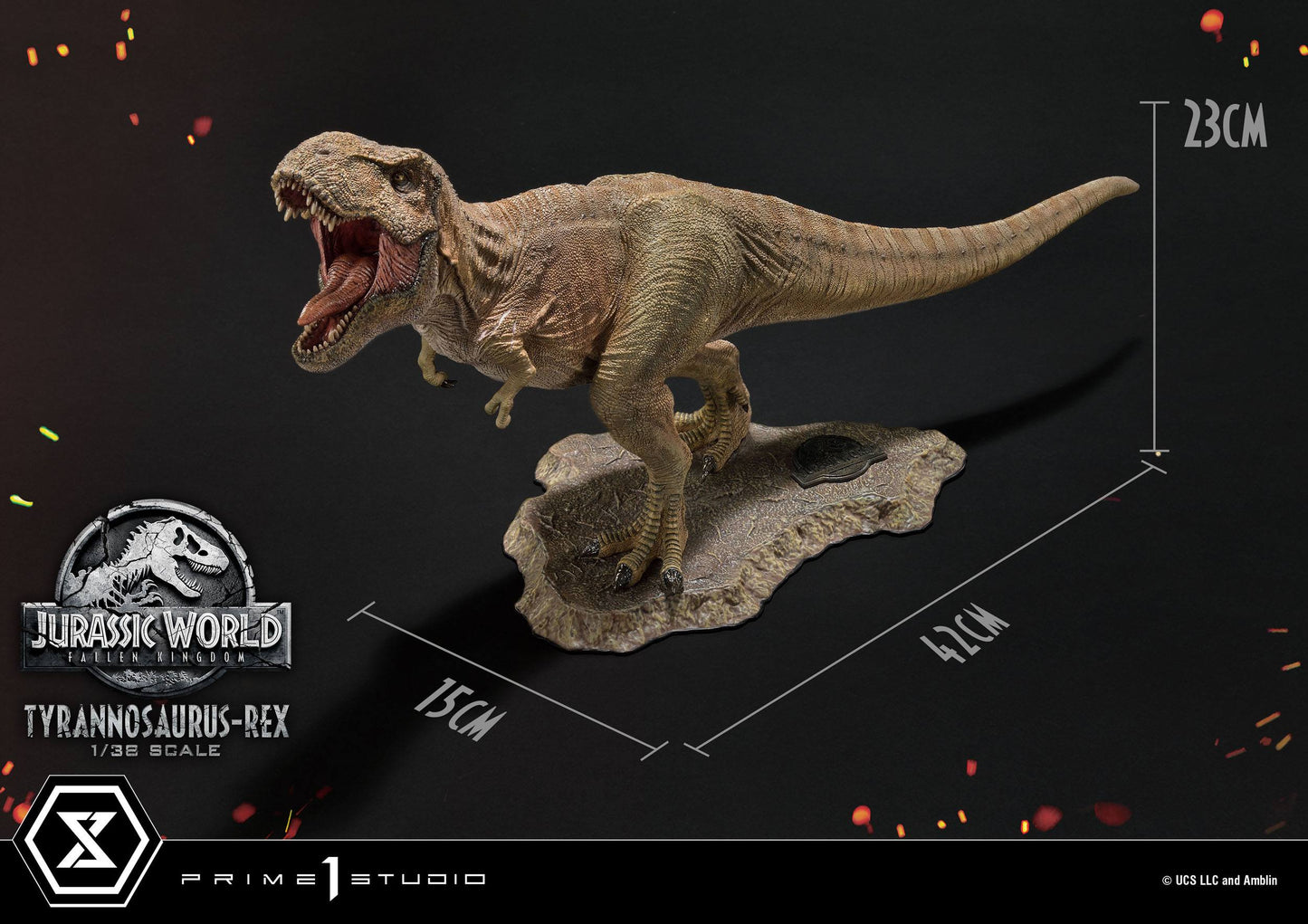 Tyrannosaurus-Rex Prime Collectibles Jurassic World: Fallen Kingdom (Pre-Owned)