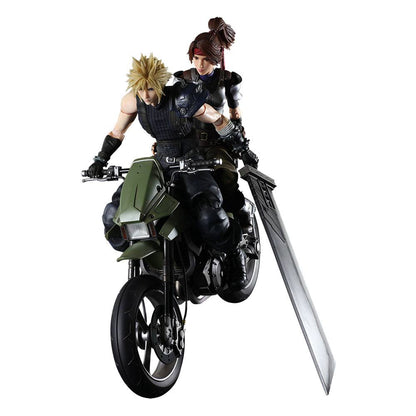 Jessie, Cloud & Bike - Play Arts Kai / Final Fantasy VII Remake