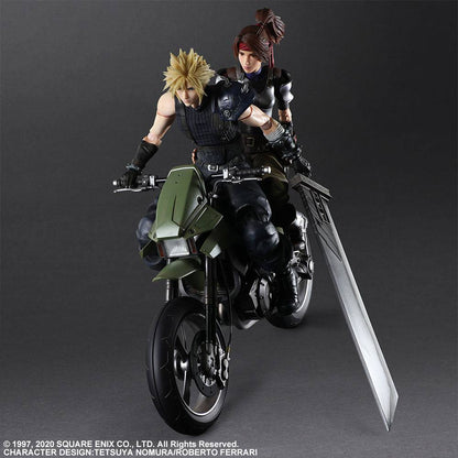 Jessie, Cloud & Bike - Play Arts Kai / Final Fantasy VII Remake